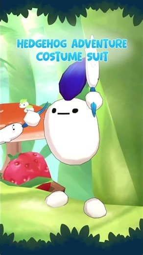👉 You get a hedgehog suit! You get a hedgehog suit! 👈