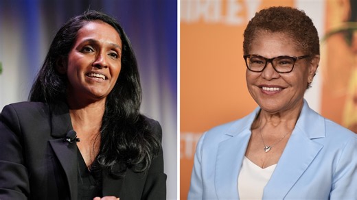 Bass, Raman clash in LA mayoral debate