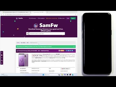 SAMSUNG Galaxy S9 - How to Manually Update via Odin