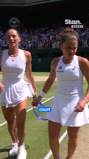 Marta Kostyuk is through to her first Wimbledon semi-final! 🙏 #StanSportAU #Wimbledon
