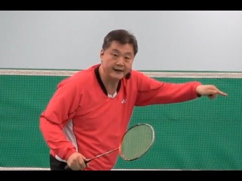 Badminton Doubles How to intercept at the net 2 How to do the right skills