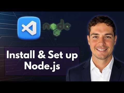 How to Install and Set up Node js in Visual Studio Code [2026 Guide]