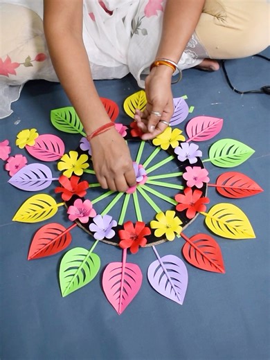 Beautiful wall decor craft 😱 #diy #decor | Click For Craft