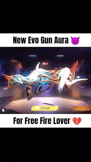 New EVO Gun = Pure Danger 😈🔥 #shorts #freefire #gaming #trend