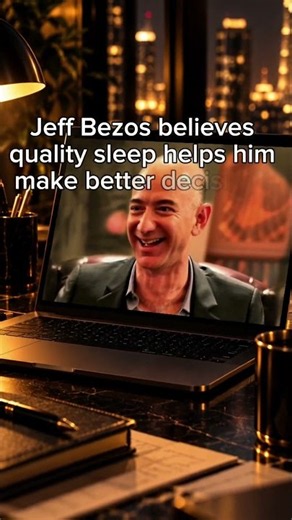 Jeff Bezos' Sleep Rule for Better Decisions