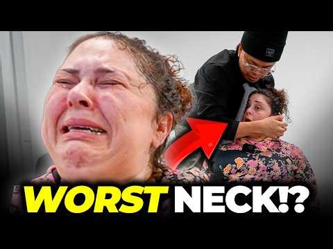 NECK **FINALLY CRACKED** AFTER 30 YEARS! 😱 | Crazy Reaction | Asmr Chiropractic Massage | Dr Tubio