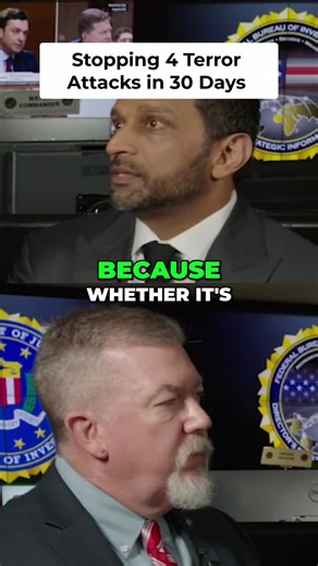 During our long form interview with FBI Director Kash Patel, the FBI's track record regarding the interdiction of terrorist plots was discussed in detail.