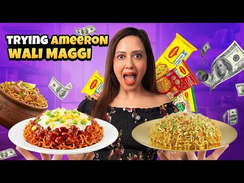 Trying Mumbai's Most Expensive Maggi | Weird combinations | Garima's Good Life