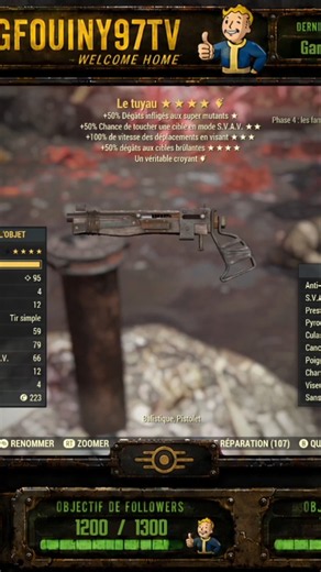 Je l'ai ENFIN OBTENU ! LE TUYAU ! ☢️ #fallout76 ##saison26 #meta #2026 #twitch