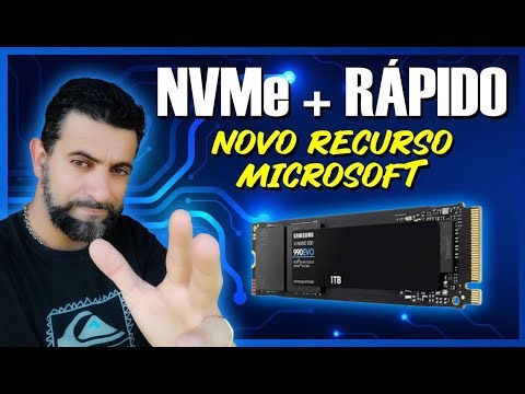 NEW FEATURE in WINDOWS 11 for those using NVMe SSDs - FASTER with this DRIVER!!!