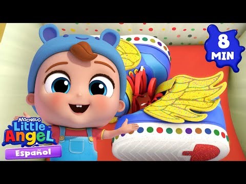 Los zapatos nuevos de Bebé Juan 👟 Caricaturas | Canciones Infantiles 🎵 Little Angel Español
