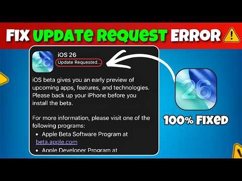Easy Fix for iOS 26.4.1 Stuck on Update Requested Error!