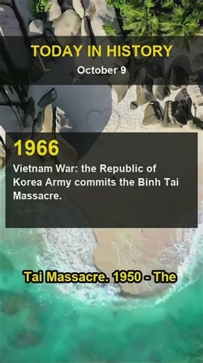 Today in History: 09 October | 5 Major Events That Changed the World