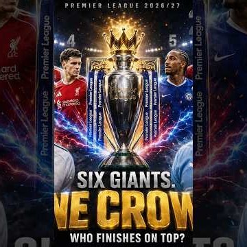 Everything You Need to Know About the Premier League’s Top 6 Teams— Who Will Be Champion?🏆