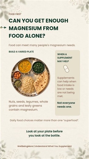 Can You Get Enough Magnesium From Food Alone?