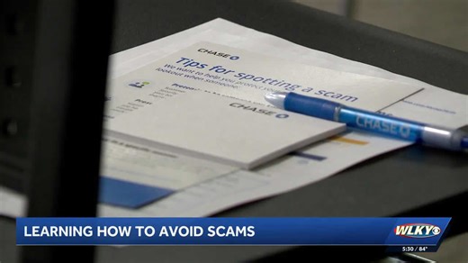 Louisville Metro Police and Chase Bank team up to combat scams