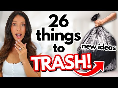 26 NEW Things to TRASH in 2026! *start fresh*