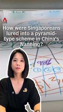 How did a pyramid-type scheme lure Singaporeans to China's Nanning?