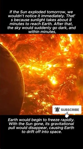 What If the Sun Exploded Tomorrow ☀️💥 #shorts