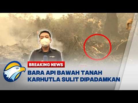 BREAKING NEWS - Tim Gabungan Berjuang Padamkan Bara Api Bawah Tanah