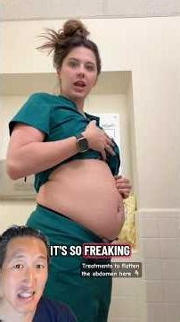 Why Does Her Abdomen Stick Out?