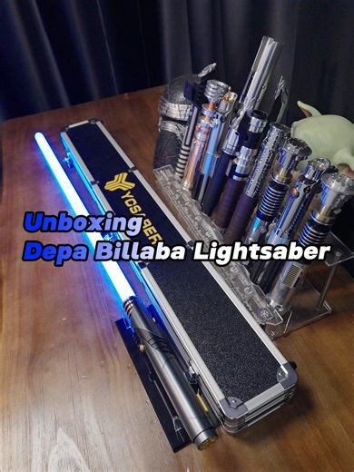Unboxing Depa Billaba Lightsaber for Star Wars Enthusiasts