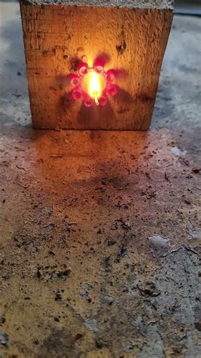 match powder explosion experiment