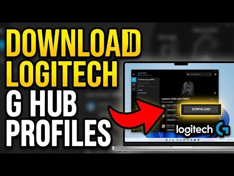 How to download Logitech G HUB profiles for Windows 11 - Easy Tutorial