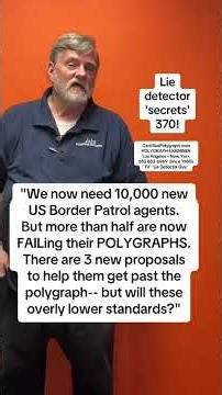 Highest failure rate of government job applicant polygraph tests: ICE and BP