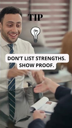 “What are your strenghts?" - Job Interview Question