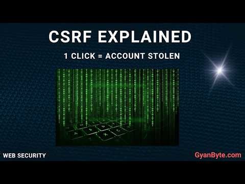 CSRF Explained — How Hackers Use YOUR Browser Against You