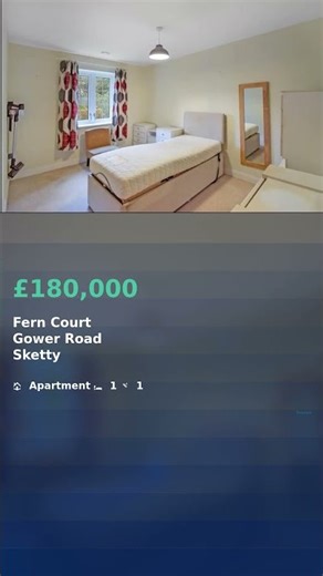 1 Bed Apartment in Sketty, Swansea 180k #Shorts