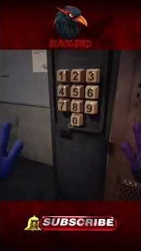 Poppy Playtime Chapter 4 Prison Locker Code #poppyplaytime #puzzle