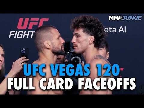 UFC Vegas 120 full card faceoffs: Mateusz Gamrot vs. Quillan Salkilld