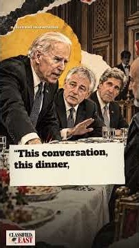 Joe Biden and Hamid Karzai argued over dinner