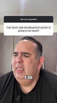 Is Full-Stack Web Development Dead? The Future Revealed! #Shorts