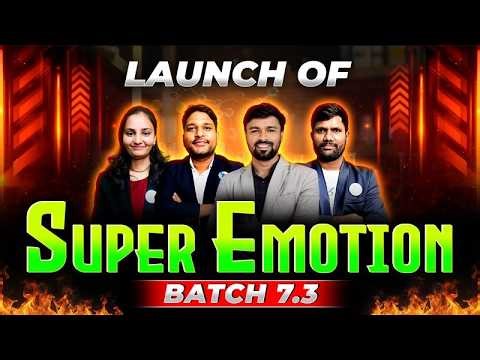 Launch Of Super Emotion Batch 7.3 | CSIR NET Maths | IFAS
