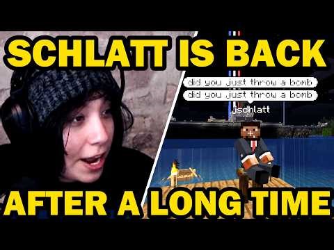 QUACKITY REUNITES WITH JSCHLATT AFTER A WHILE on QSMP 2 Minecraft
