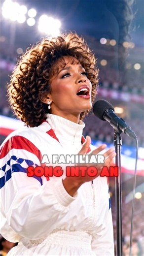 Whitney Houston’s 1991 Super Bowl Anthem Had a Secret 😱🇺🇸 #Shorts