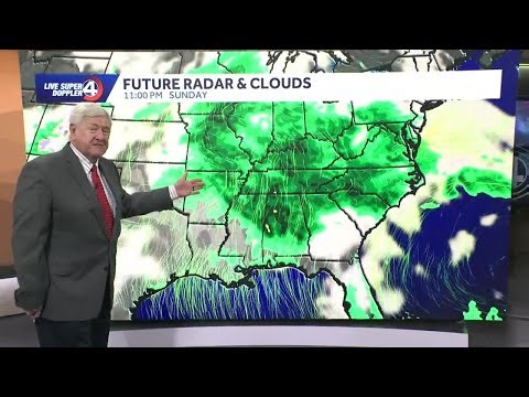 Cooler and breezy today