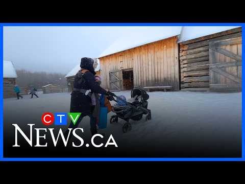 Ottawa wakes up to snow on the first day of spring