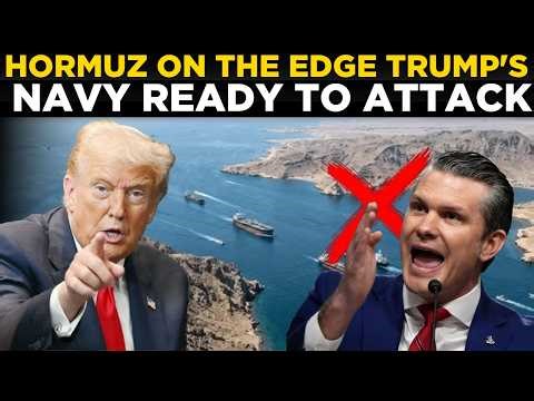 Pentagon News Live: Trump’s Naval Blockade Pushes Strait of Hormuz | Iran War Crisis | WORLD NEWS