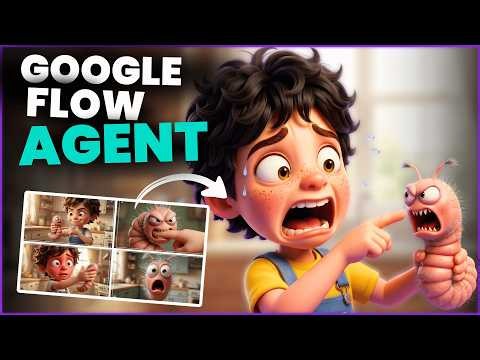 Google Flow AI Tutorial | Build Cartoons from Storyboard to Video