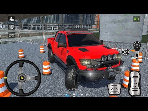 4x4 Monster Truck Parking Multi-Level Autopark Levels 163 - Car Game Android Gameplay