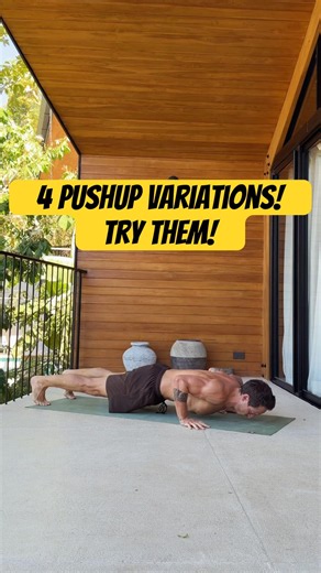 4 Push Up Variations for Strength and Mobility🔥
