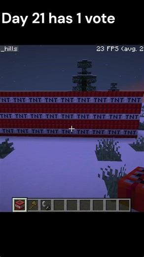 Day 19 of Blowing up TNT until my pc crashes #minecraft #tnt #explosion #crash #creative #redstone