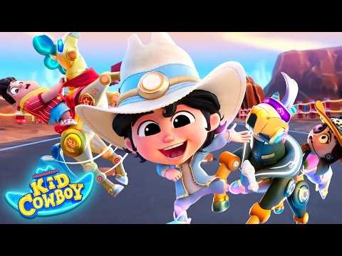 Dance Fails on the Race Track! 🫨 | Kid Cowboy: Guess the Gadget #33 | Nick Jr.