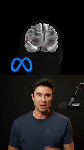 Meta's new AI can predict your brain better than a brain scan.TRIBE v2 is a foundation model trained on 1,000+ hours of brain imaging data from 720 people.You feed it a video, sound clip, or text, and it predicts:> Which brain regions light up> How strongly> And in what orderWhen tested on people it had never seen, the model's predictions were actually more accurate than most real brain scans (which get distorted by heartbeats, breathing, and movement).Researchers then replicated decades of clas