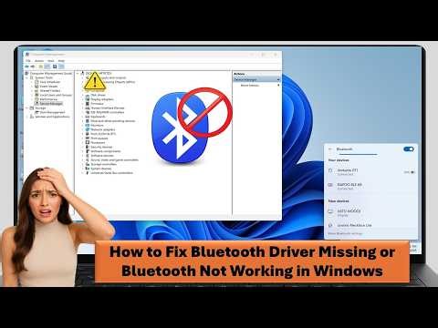 Get Missing Bluetooth Driver in Windows 11/10