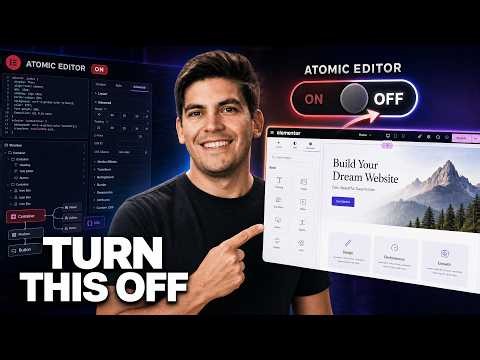🛠️ Elementor Atomic Editor Explained: Why You Should Turn It OFF
